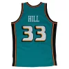 MITCHELL & NESS DETROIT PISTONS GRANT HILL #33 SWINGMAN JERSEY TEAL