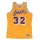 MITCHELL & NESS LOS ANGELES LAKERS MAGIC JOHNSON #32 SWINGMAN 2.0 JERSEY YELLOW