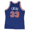 MITCHELL & NESS NEW YORK KNICKS PATRICK EWING Mens Swingman Jersey Royal