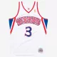 MITCHELL & NESS PHILADELPHIA 76ERS ALLEN IVERSON #03 SWINGMAN 2.0 JERSEY WHITE