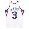 MITCHELL & NESS PHILADELPHIA 76ERS ALLEN IVERSON #03 SWINGMAN 2.0 JERSEY WHITE