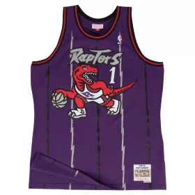   MITCHELL & NESS TORONTO RAPTORS TRACY MCGRADY 98-99' #1 SWINGMAN 2.0 JERSEY PURPLE