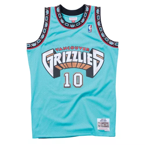 MITCHELL & NESS VANCOUVER GRIZZLIES MIKE BIBBY 98-99'#10 SWINGMAN 2.0 JERSEY GREEN