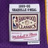 MITCHELL & NESS LOS ANGELES LAKERS SHAQUILLE ONEAL #34 SWINGMAN 2.0 JERSEY PURPLE
