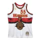 MITCHELL & NESS ATLANTA HAWKS DIKEMBE MUTOMBO 96-97'#55 SWINGMAN 2.0 JERSEY WHITE