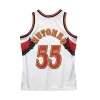 MITCHELL & NESS ATLANTA HAWKS DIKEMBE MUTOMBO 96-97'#55 SWINGMAN 2.0 JERSEY WHITE