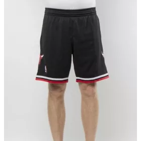 MITCHELL & NESS NBA CHICAGO BULLS SWINGMAN SHORT BLACK