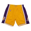 Mitchell & Ness Los Angeles Lakers 2009-10 Swingman Shorts YELLOW XL