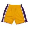 Mitchell & Ness Los Angeles Lakers 2009-10 Swingman Shorts YELLOW XXL