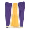 MITCHELL & NESS NBA LOS ANGELES LAKERS SWINGMAN SHORTS PURPLE M