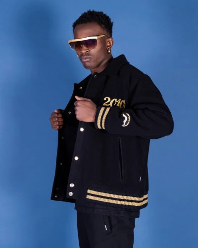 SPRAYGROUND GOLDEN TIGER VARSITY BLACK/GOLD S