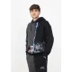 SPRAYGROUND ELECTRIC SHARKTRONICS HOODIE GREY/BLACK M