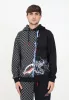 SPRAYGROUND ELECTRIC SHARKTRONICS HOODIE GREY/BLACK M
