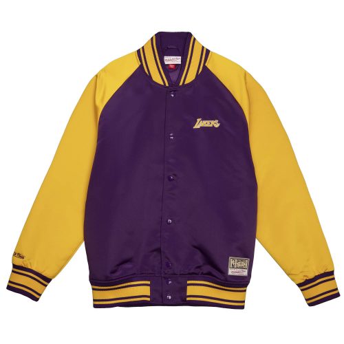 MITCHELL & NESS LOS ANGELES LAKERS BIG FACE 2.0 COLOSSAL JACKET PURPLE