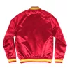 MITCHELL & NESS NBA HOUSTON ROCKETS LIGHTWEIGHT SATIN JACKET SCARLET