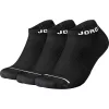 JORDAN JUMPMAN NO-SHOW SOCKS (3 PAIR) BLACK/BLACK/BLACK