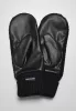 URBAN CLASSICS SHERPA IMITATION LEATHER GLOVES BLACK