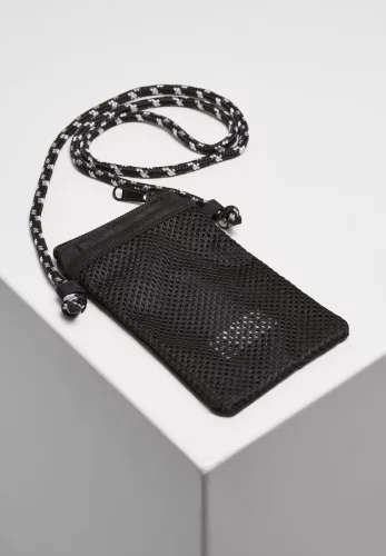 URBAN CLASSICS RECYCLED POLYESTER NECKPOUCH BLACK