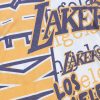 MITCHELL & NESS NBA LOS ANGELES LAKERS JUMBOTRON 2.0 SUBLIMATED TEE WHITE