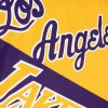 MITCHELL & NESS LOS ANGELES LAKERS Mens Mesh Tank Yellow