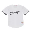 Mitchell & Ness NBA Chicago Bulls Monochrome Mesh BP Top White XL