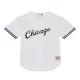 Mitchell & Ness NBA Chicago Bulls Monochrome Mesh BP Top White XL