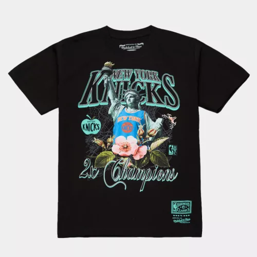 Mitchell & Ness NBA New York Knicks In The City Tee Black