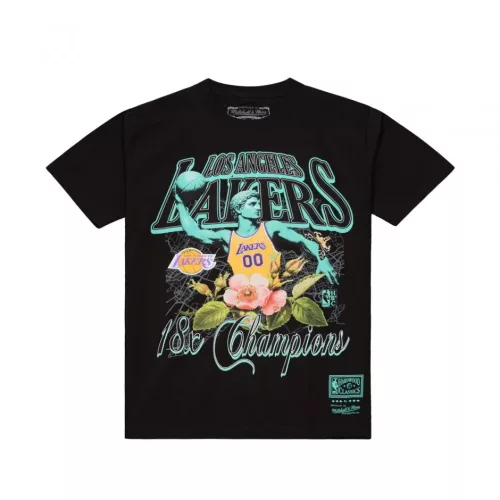 Mitchell & Ness NBA Los Angeles Lakers In The City Tee Black L