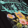Mitchell & Ness NBA Los Angeles Lakers In The City Tee Black L