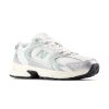 New Balance 530 Lifestyle Shoes Silver Metallic Mosaic Green 44