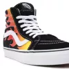 VANS FLAME SK8-HI REISSUE (Flame) Black/Black/True White
