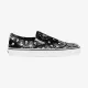 VANS CLASSIC SLIP ON (BANDANA) BLACK/TRUEWHITE