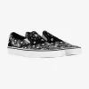 VANS CLASSIC SLIP ON (BANDANA) BLACK/TRUEWHITE
