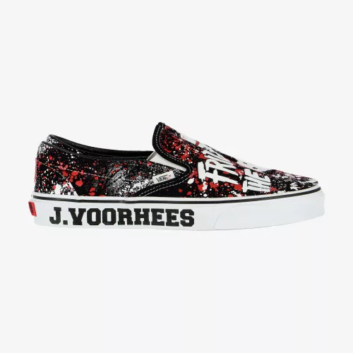 VANS X FRIDAY THE 13TH (TERROR) CLASSIC SLIP-ON BLACK