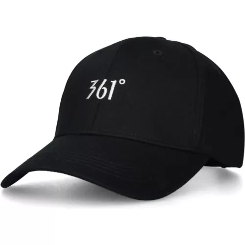 361° Baseball Cap Black/white