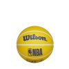 WILSON NBA DRIBBLER GOLDEN STATE WARRIORS BASKETBALL YELLOW/BLUE
