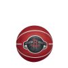 WILSON NBA DRIBBLER HOUSTON ROCKETS BASKETBALL RED