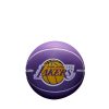 WILSON NBA DRIBBLER LOS ANGELES LAKERS BASKETBALL PURPLE/
