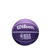 WILSON NBA DRIBBLER LOS ANGELES LAKERS BASKETBALL PURPLE