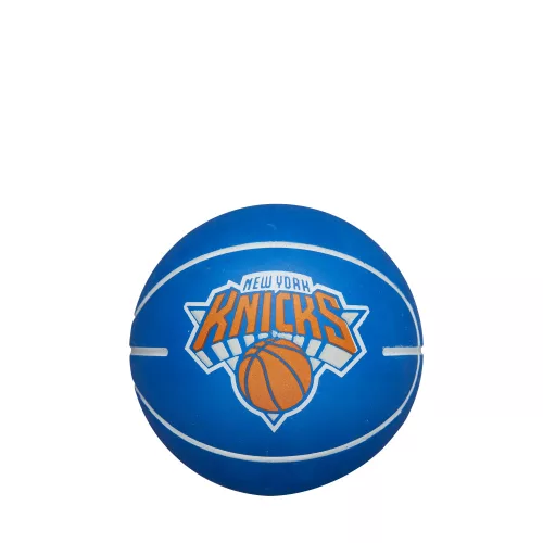 WILSON NBA DRIBBLER NEW YORK KNICKS BASKETBALL BLUE