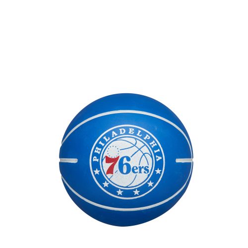 WILSON NBA DRIBBLER PHILADELPHIA 76ERS BASKETBALL BLUE