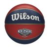 WILSON NBA TEAM TRIBUTE NEW ORLEANS PELICANS BASKETBALL 7 NAVY/RED