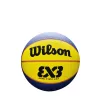 Wilson FIBA 3X3 Mini Rubber Basketball Blue/Orange 3
