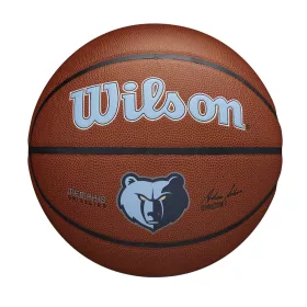   WILSON NBA TEAM COMPOSITE MEMPHIS GRIZZLIES BASKETBALL 7 BROWN