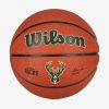 WILSON NBA TEAM COMPOSITE MILWAUKEE BUCKS BASKETBALL 7 BROWN