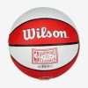 WILSON NBA TEAM RETRO MINI CHICAGO BULLS BASKETBALL 3 RED/WHITE