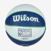 WILSON NBA TEAM RETRO MINI DALLAS MAVERICKS BASKETBALL 3 BLUE/WHITE