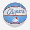 WILSON NBA TEAM RETRO MINI LOS ANGELES CLIPPERS BASKETBALL 3 LIGHT BLUE/WHITE