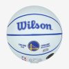 WILSON NBA PLAYER ICON MINI BSKT STEPHEN CURRY Blue/Yellow