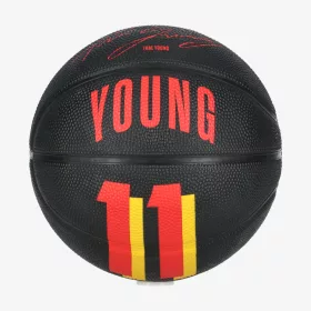 WILSON NBA PLAYER ICON MINI BSKT TRAE YOUNG Red/Black